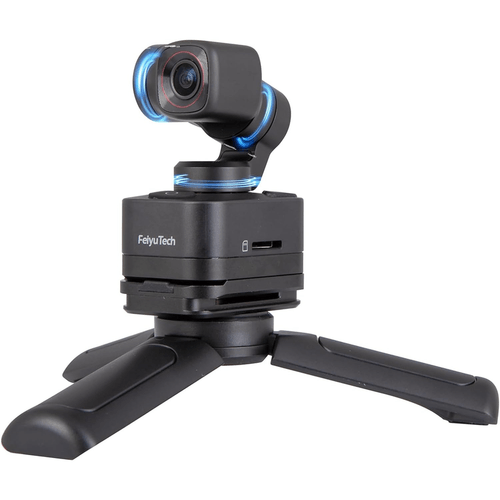 Cámara de acción Pocket 3, Ultra HD 4K, 360°, modos de seguimiento, sensor CMOS, toma panorámica, hyperlapse, negro