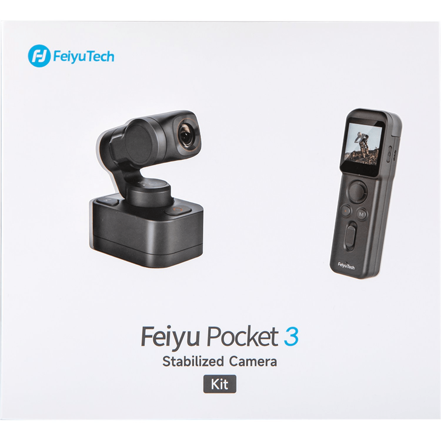 Imagen 2 del producto Cámara de acción Pocket 3 Kit, Ultra HD 4K, 360°, modo de seguimiento, timelapse, Hyperlapse, panorámica, negro