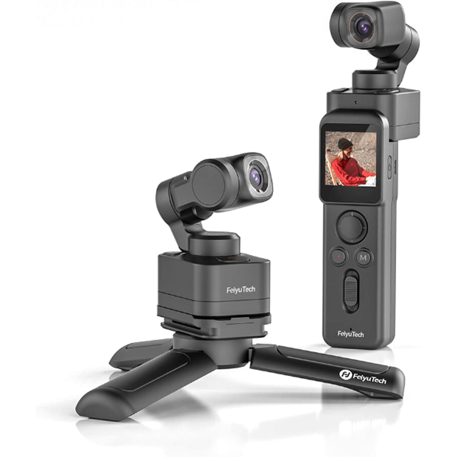 Imagen 1 del producto Cámara de acción Pocket 3 Kit, Ultra HD 4K, 360°, modo de seguimiento, timelapse, Hyperlapse, panorámica, negro