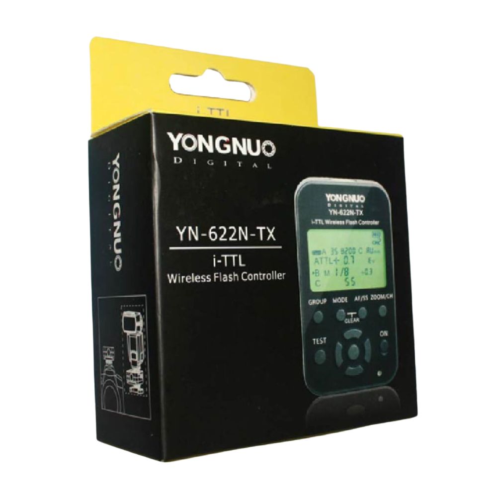 Imagen 2 del producto Disparador Yongnuo YN622 TX, Nikon, TTL HSS 100m, 3 grupos