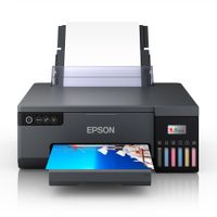 Impresora fotográfica Epson Ecotank L8050, USB, Wi-Fi, negro