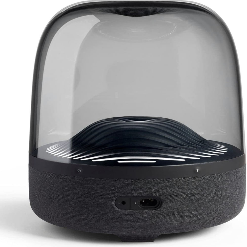 Imagen 2 del producto Bocina Harman Kardon Aura Studio 3, sonido 360°, bluetooth, iluminación ambiental, eléctrica, negro