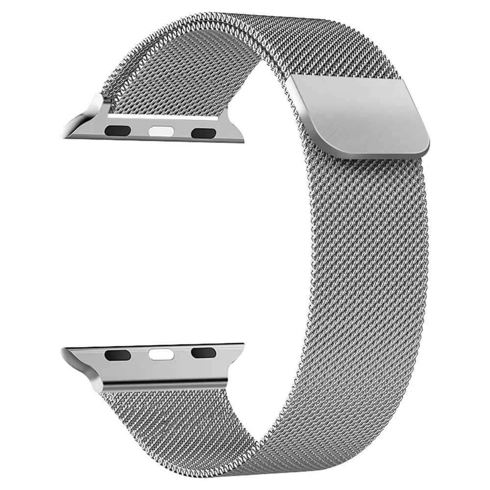 Correa Milanese Loop acero para Apple Watch, plata