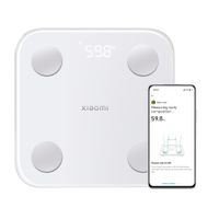 Balanza digital Xiaomi Body Composition Scale S400 bluetooth, 25 indicadores de composición corporal, blanco (reempacado)