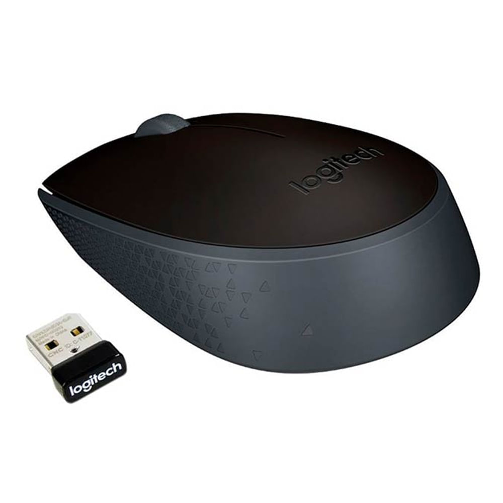 Imagen 2 del producto Mouse inalámbrico Logitech M170, 3 botones, usa pilas, negro (reempacado)