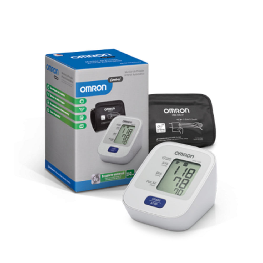 Imagen 2 del producto Tensiómetro brazo Omron HEM-7120 automático, lecturas de presión sistólica, presión diastólica, pulso (reempacado)