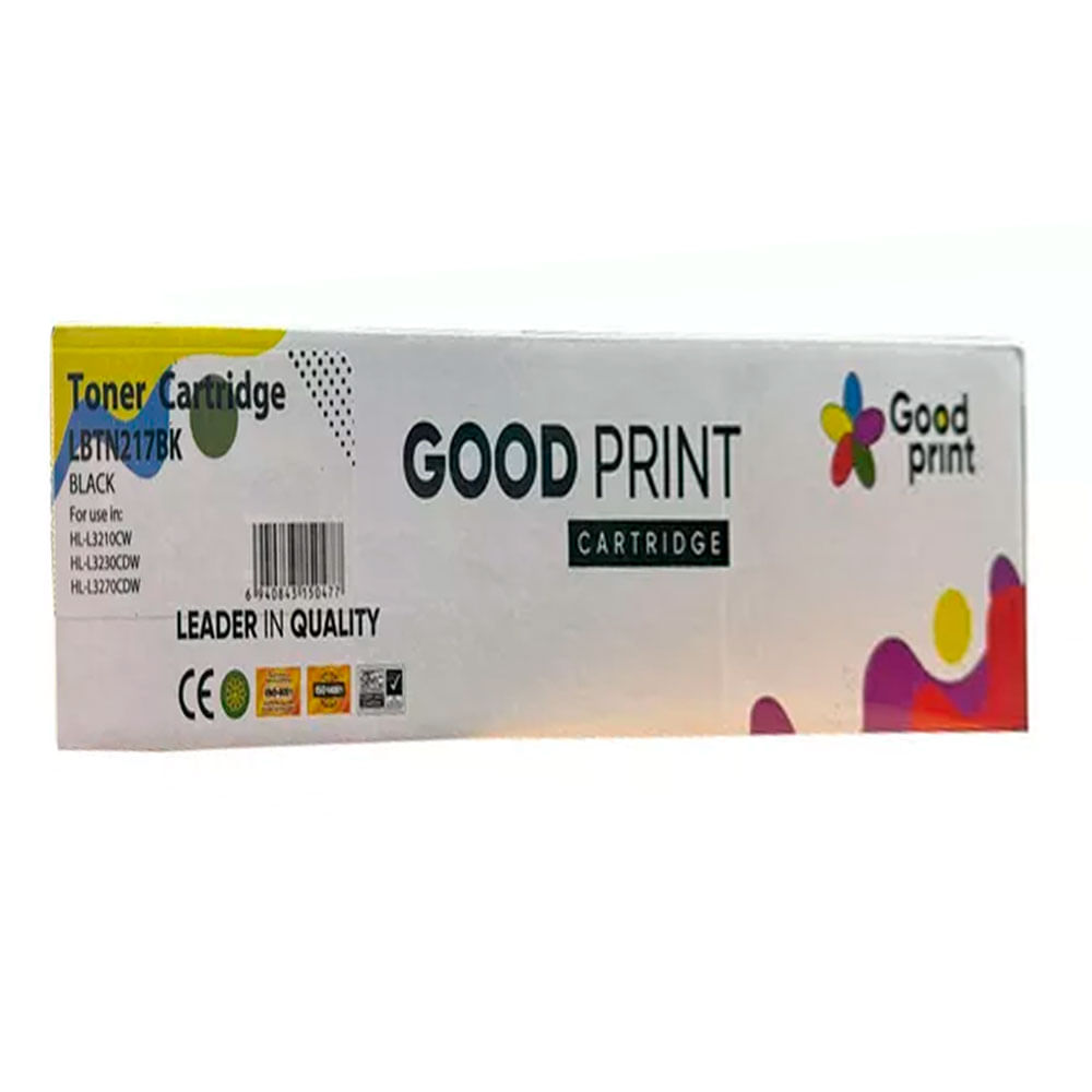 Imagen 2 del producto Tóner compatible Brother TN-217BK, compatible L3270, L3551, L3750, rinde 3000 páginas, negro