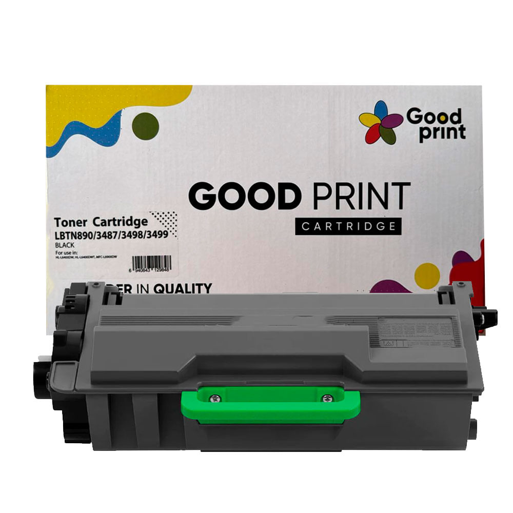 Imagen 2 del producto Tóner compatible Brother TN-3499, para HL-L6400DW, MFC-L6900DW, negro
