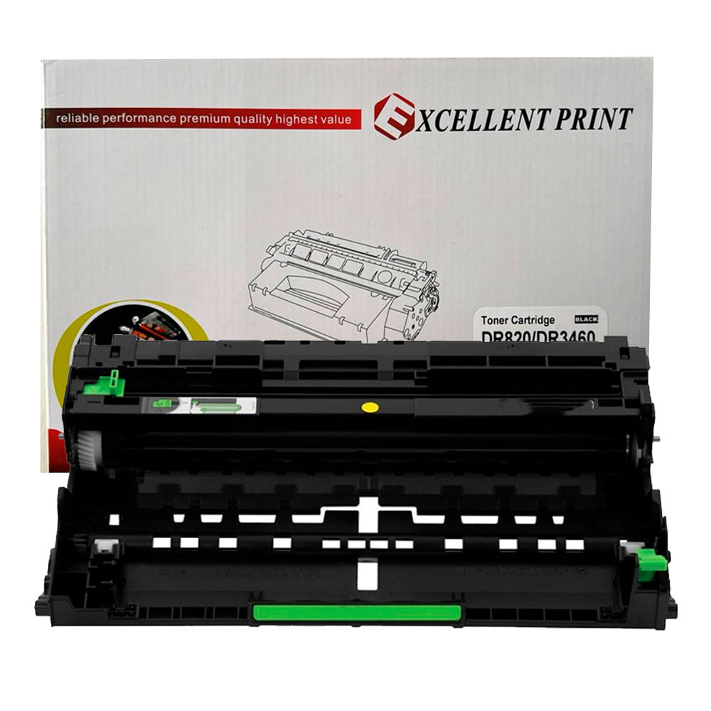 Imagen 2 del producto Drum compatible Brother DR-3460, para HL-L5100DN, DCP-L5650DN, negro