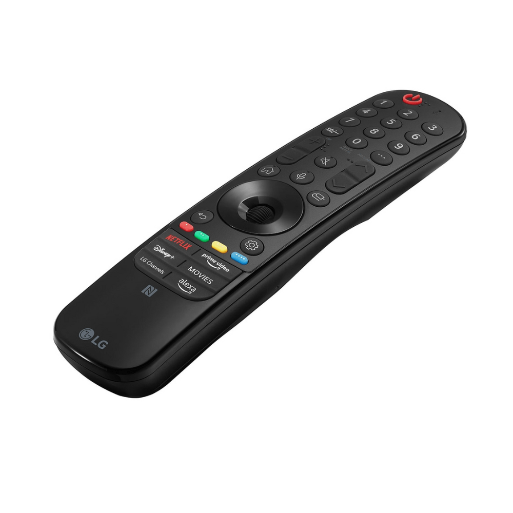 Imagen 2 del producto Control remoto LG Magic MR24GN 2024, con botones de acceso directo, negro