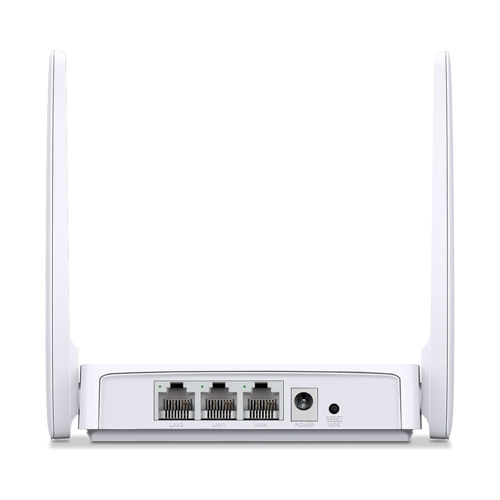 Imagen 2 del producto Reacondicionado: Router Mercusys MR20 AC750, doble banda, 433Mbps y 300Mbps, 2 antenas,  1 puerto WAN, 2 puertos LAN