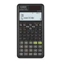 Reacondicionado: Calculadora científica Casio FX-991LAPLUS 2 generación, 12 dígitos, 417 funciones, funciona a pila y energía solar, negro