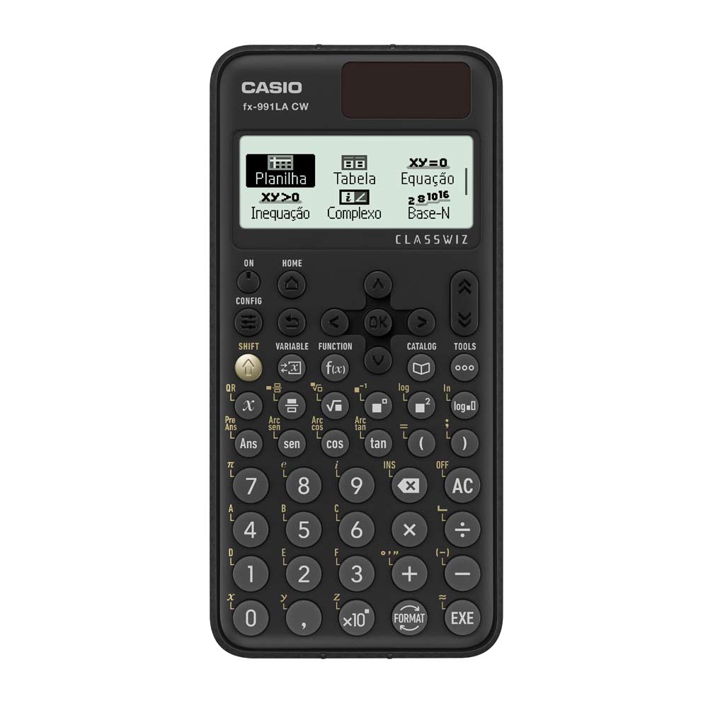 Imagen 2 del producto Reacondicionado: Calculadora científica Casio FX-991LACW 540 funciones, funciona a pilas y energía solar, negro