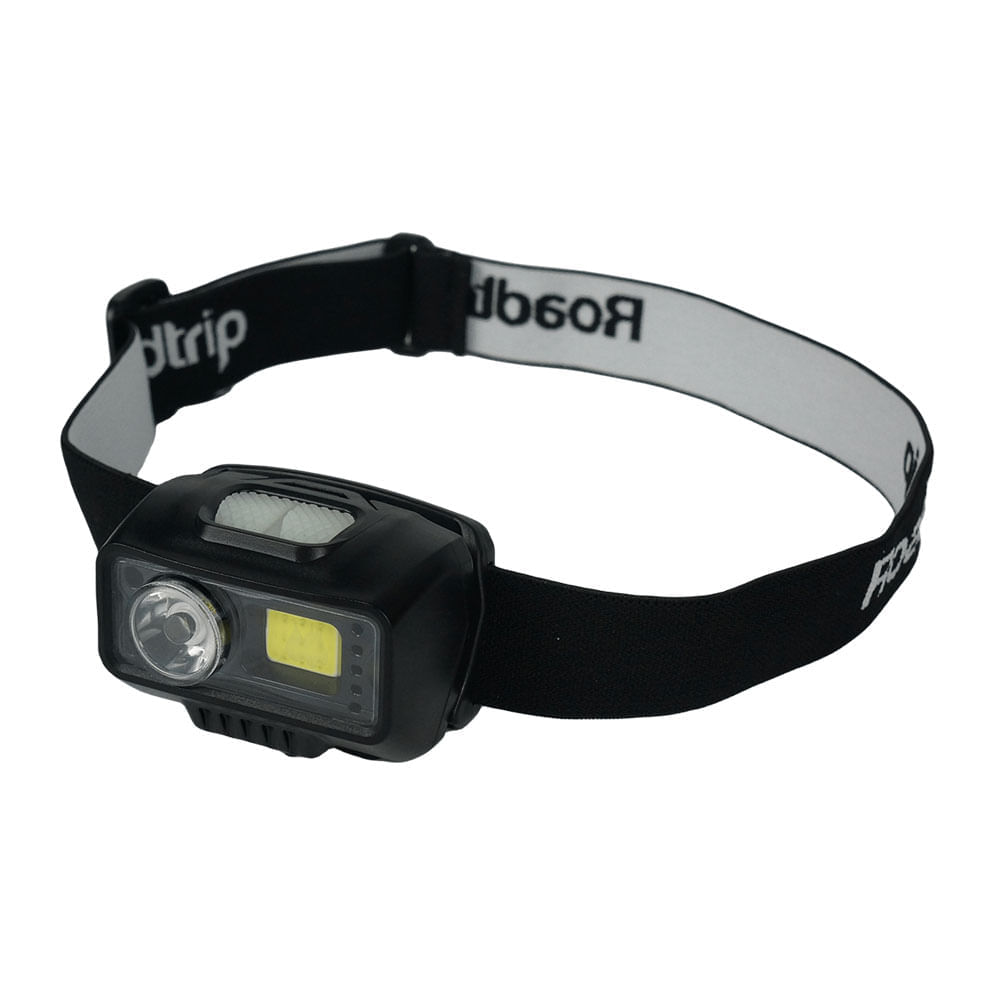 Imagen 2 del producto Reacondicionado: Linterna led de cabeza Roadtrip MK-4180 recargable, 500 lúmenes, negro