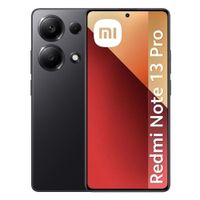 Reacondicionado: Celular Xiaomi Redmi Note 13 Pro 4G 256GB, 8GB RAM, cámara trasera 200MP y frontal 16MP, 6.67"", negro