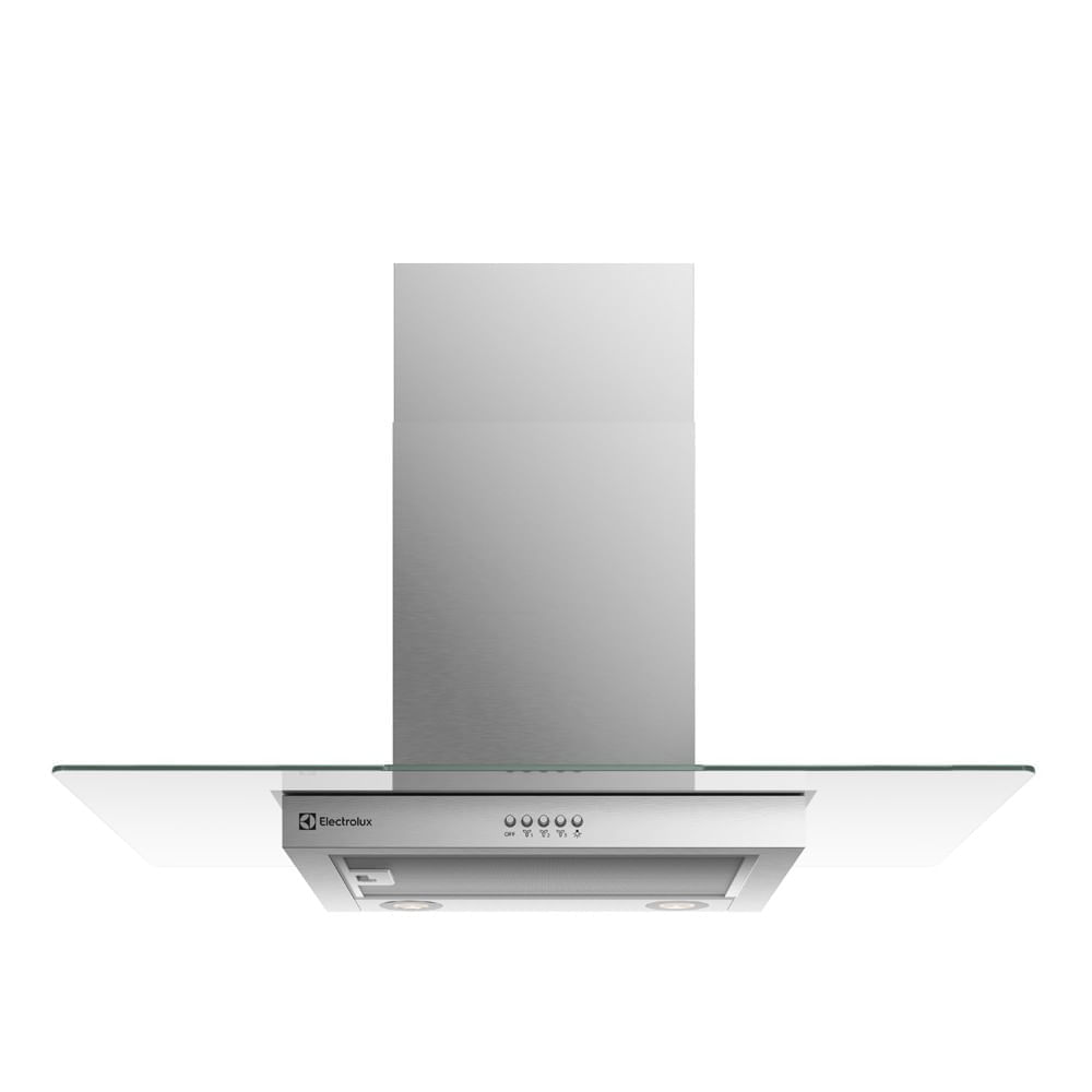 Imagen 1 del producto Campana extractora Electrolux CE9VX acero inoxidable, 3 velocidades, LED, filtración dual, pared, para 5-6 quemadores