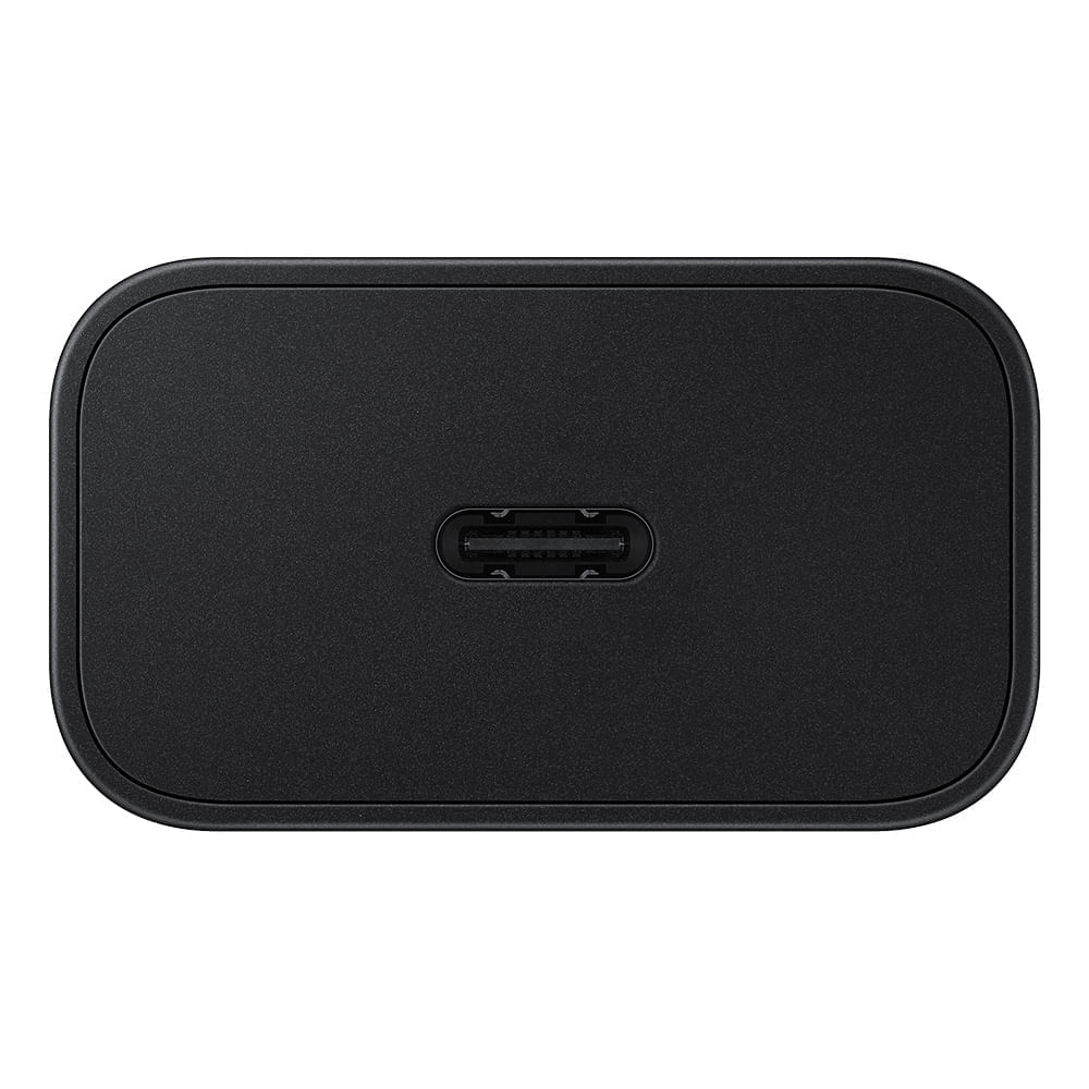 Imagen 2 del producto Cargador de pared Samsung USB Tipo-C 25W, negro + Cable Tipo-C 1m, negro (reempacado)
