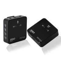 Micrófono inalámbrico lavalier Pro Series, ideal para grabación