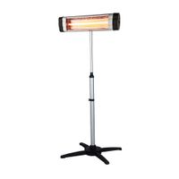 Estufa calentador de patio Imaco PH2000, 2 en 1, 2000W, parante o pared/techo, termostato, seguridad antivuelco