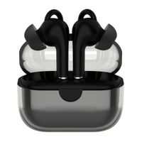 Audífonos bluetooth True Wireless Decibel Crystal Pods resistente al agua IPX4 duración máx 24 horas con estuche de carga música y llamadas Accesorios