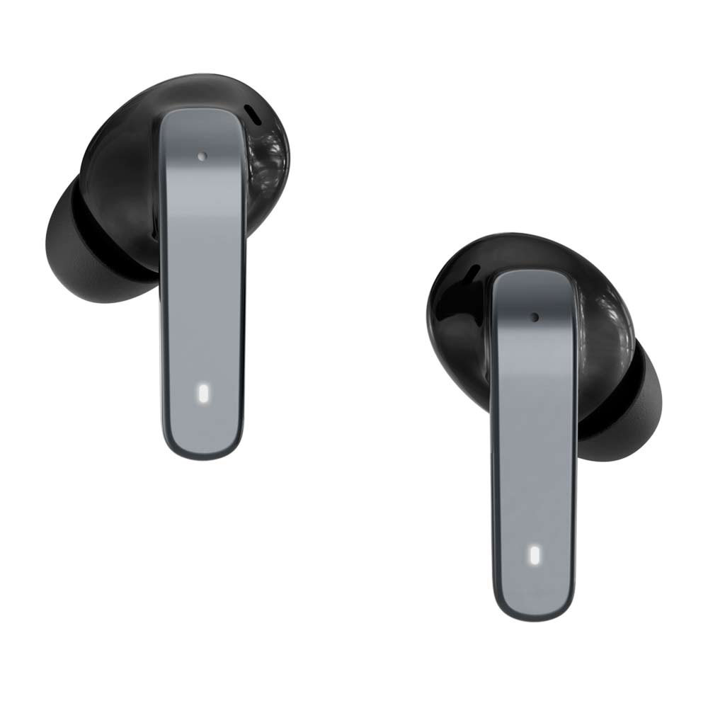 Imagen 2 del producto Audífonos bluetooth True Wireless Decibel FreePods 2 cancelación de ruido, resistente al agua IPX4, duración máx. 40 horas con estuche de carga, negro