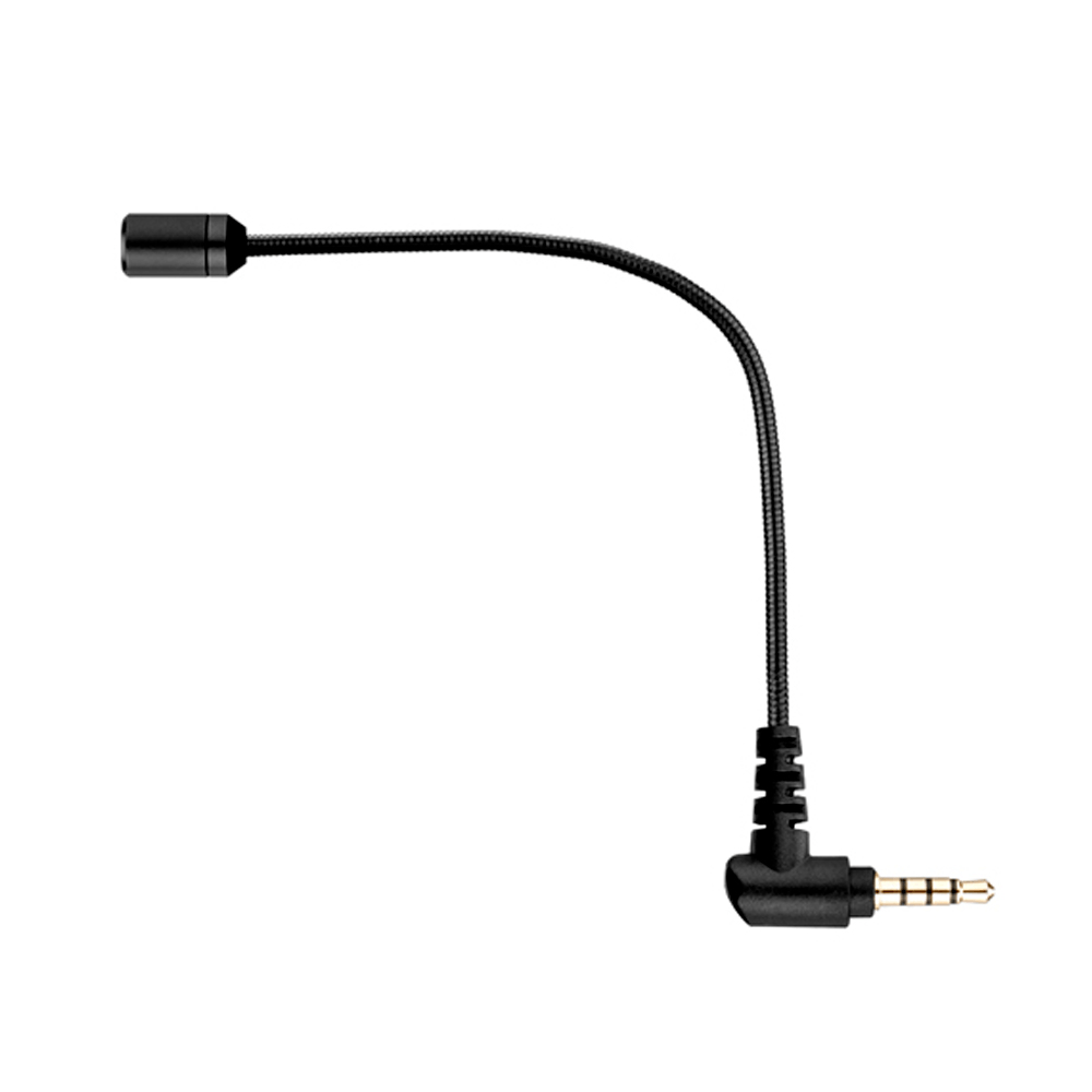Micrófono Boya omnidireccional condensador alámbrico BY-UM4, Jack 3.5 mm 74dB SPL, compatible celulares y laptops