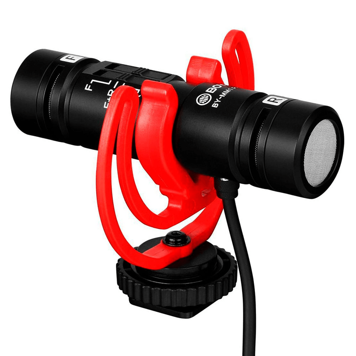 Imagen 2 del producto Micrófono de cañón Boom BY-MM1 PRO, condensador cardioide, alámbrico 78dB SPL, negro