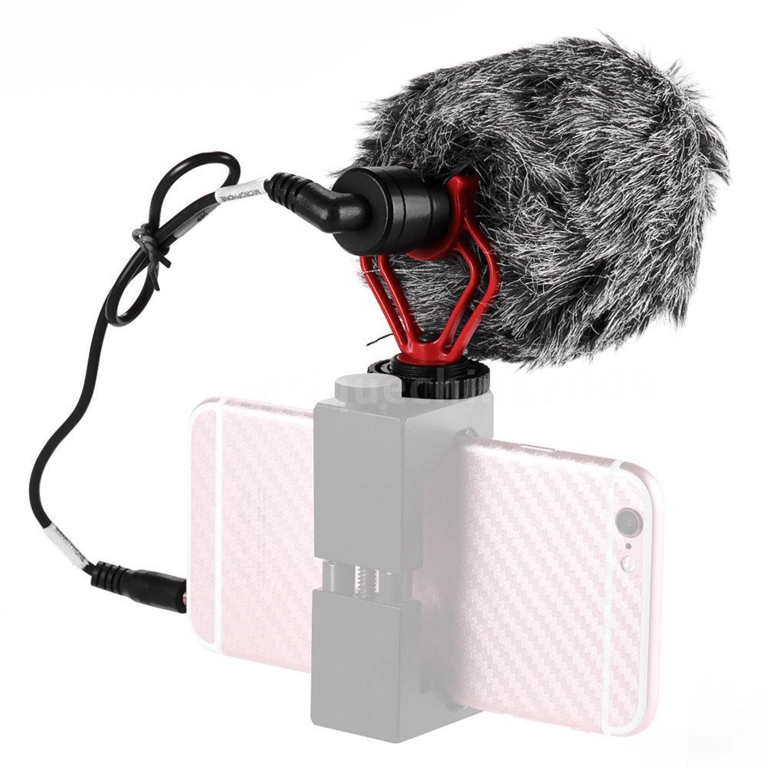 Imagen 1 del producto Micrófono de cañón BOOM BY-MM1, condensador alámbrico cardioide 76dB SPL, compatible celulares, laptops, cámaras