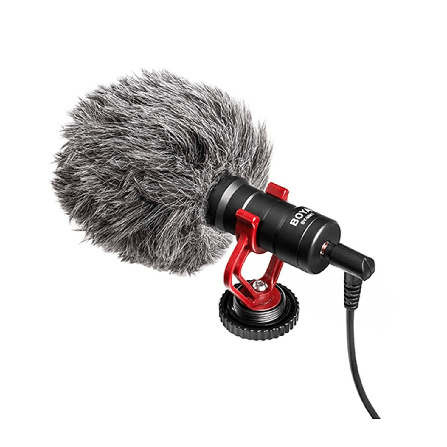 Imagen 2 del producto Micrófono de cañón BOOM BY-MM1, condensador alámbrico cardioide 76dB SPL, compatible celulares, laptops, cámaras