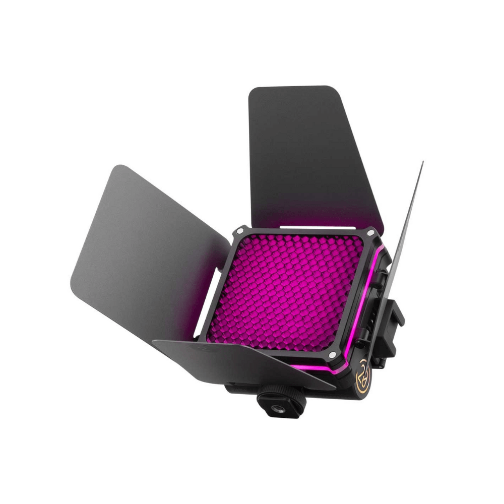 Reflector de luz portátil ZHIYUN Fiveray M20X, combo RGB 2500K a 10,000K, 20 W, negro