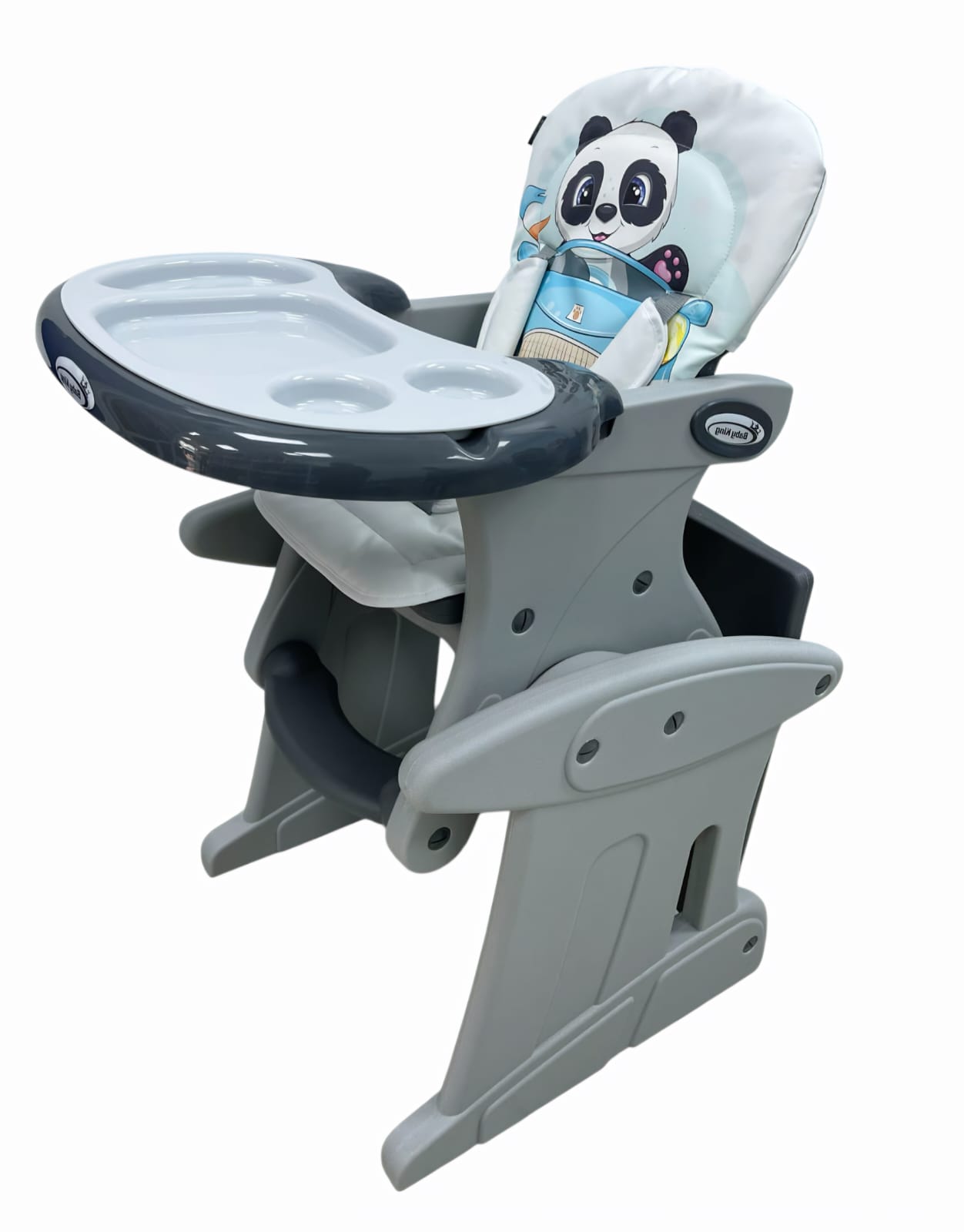 Silla de comer para bebe, reforzada, acolchada, con accesorios,