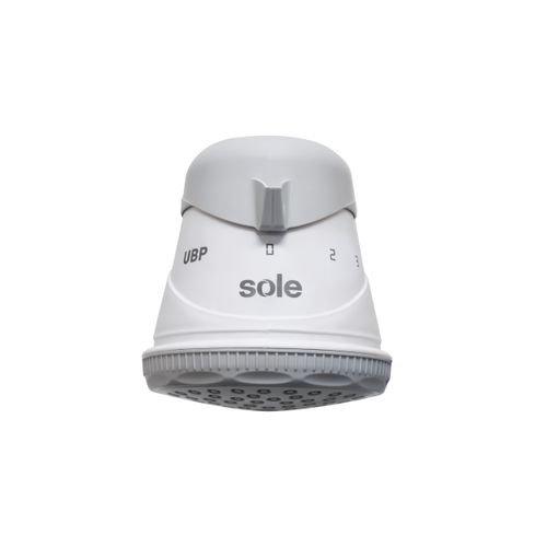 Ducha eléctrica Sole Nova 4T 5500W c/acc, 1 PSI, blanco