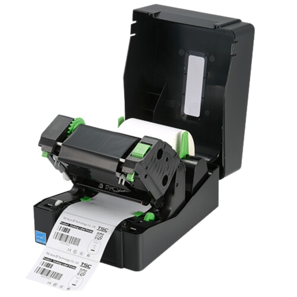 Imagen 2 del producto Impresora de etiquetas TSC TE200, conexión USB, resolución 203 dpi, térmica directa, negro
