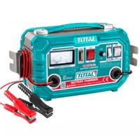 Cargador portátil de baterías 12V y 24V, total 20 amperios, auto moto