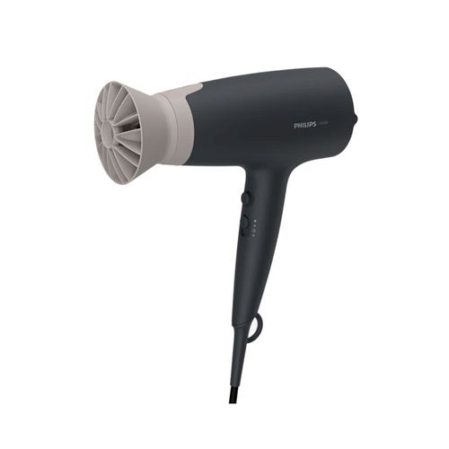 Secadora de cabello Philips BHD351/10 Serie 3000 2100W, 6 temperaturas y velocidades, iónico avanzado, negro