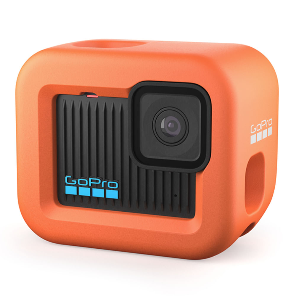 Imagen 2 del producto Carcasa flotante GoPro Floaty compatible con Hero 10, 11, 12 espuma de alta densidad, ideal para agua, surf y deportes acuáticos, color naranja