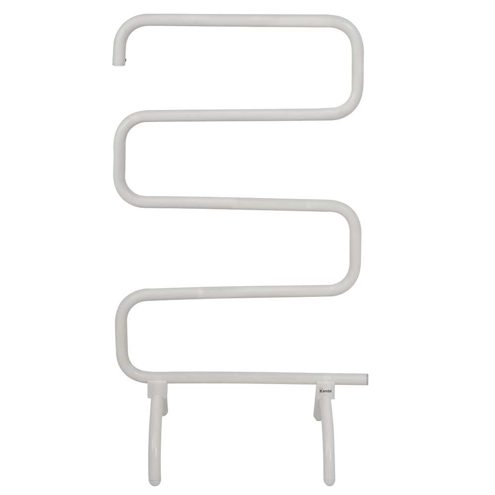 Calienta y seca toalla eléctrico Kendal TWS 100W, IP21, uso continuo, portátil o mural, blanco