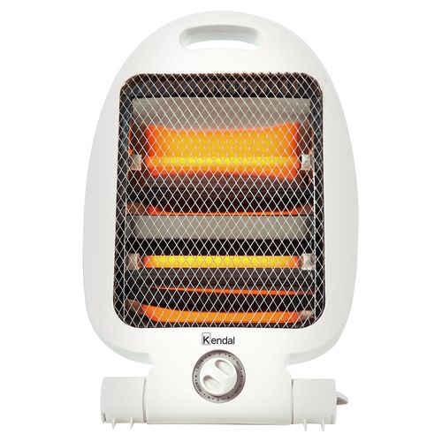 Estufa eléctrica de cuarzo Kendal KRH06S, 800W, 2 niveles, protección antivuelco, blanco