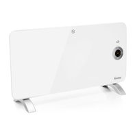 Calefactor Kendal KPN-1500AL, 1500W, Wi-Fi, mural o piso, control app