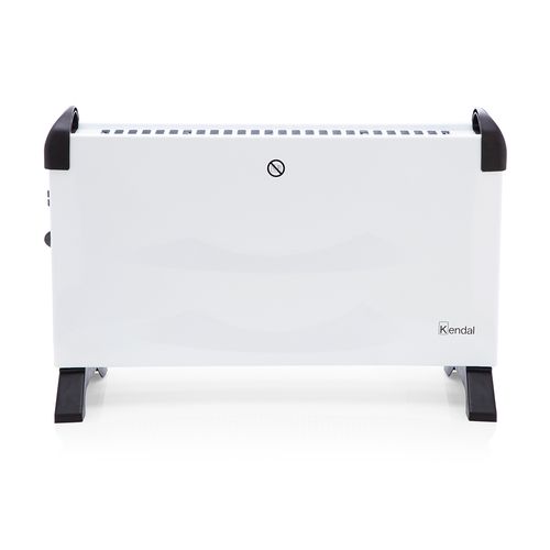 Panel convector Kendal KCE-DL06, 2000W, 3 niveles, termostato, piso/muro, blanco