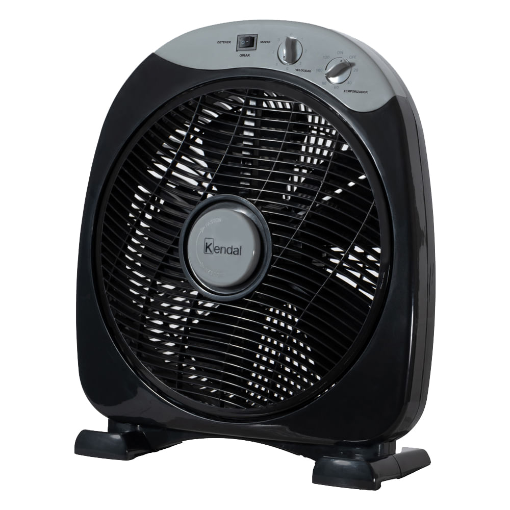 Imagen 2 del producto Ventilador de sobremesa Kendal Box KF-12B3, 12”, 40W, 3 velocidades, temporizador