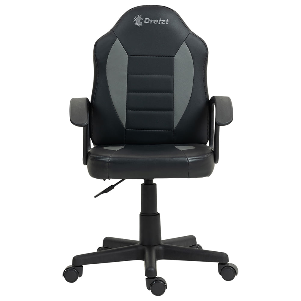 Imagen 2 del producto Silla para niño gamer Dreizt Play Series, altura regulable, capacidad de carga máxima 50kg, negro