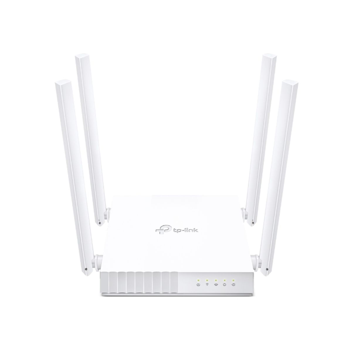 Router Wi-Fi doble banda TP-Link Archer C24 AC750, 4 antenas, modo extensor, blanco