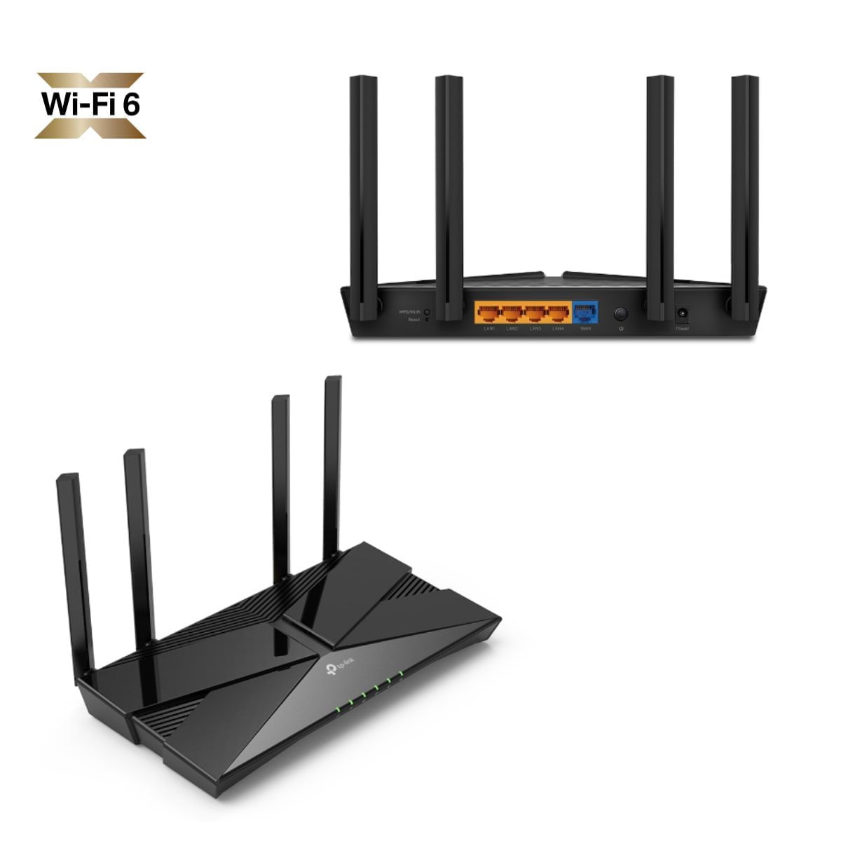 Imagen 2 del producto Router Wi-Fi 6 TP-Link Archer AX23 AX1800, doble banda, 4 antenas, puertos Gigabit, negro