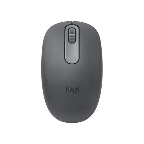 Mouse inalámbrico Logitech M196 bluetooth, compacto y ecológico, grafito