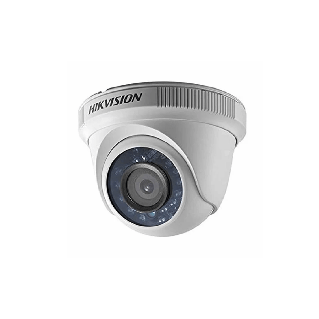 Cámara Domo Hikvision HK-DS2CE56C0T-IRPF, 720p, lente 2.8 mm, IR 20 m, 12Vdc, blanco