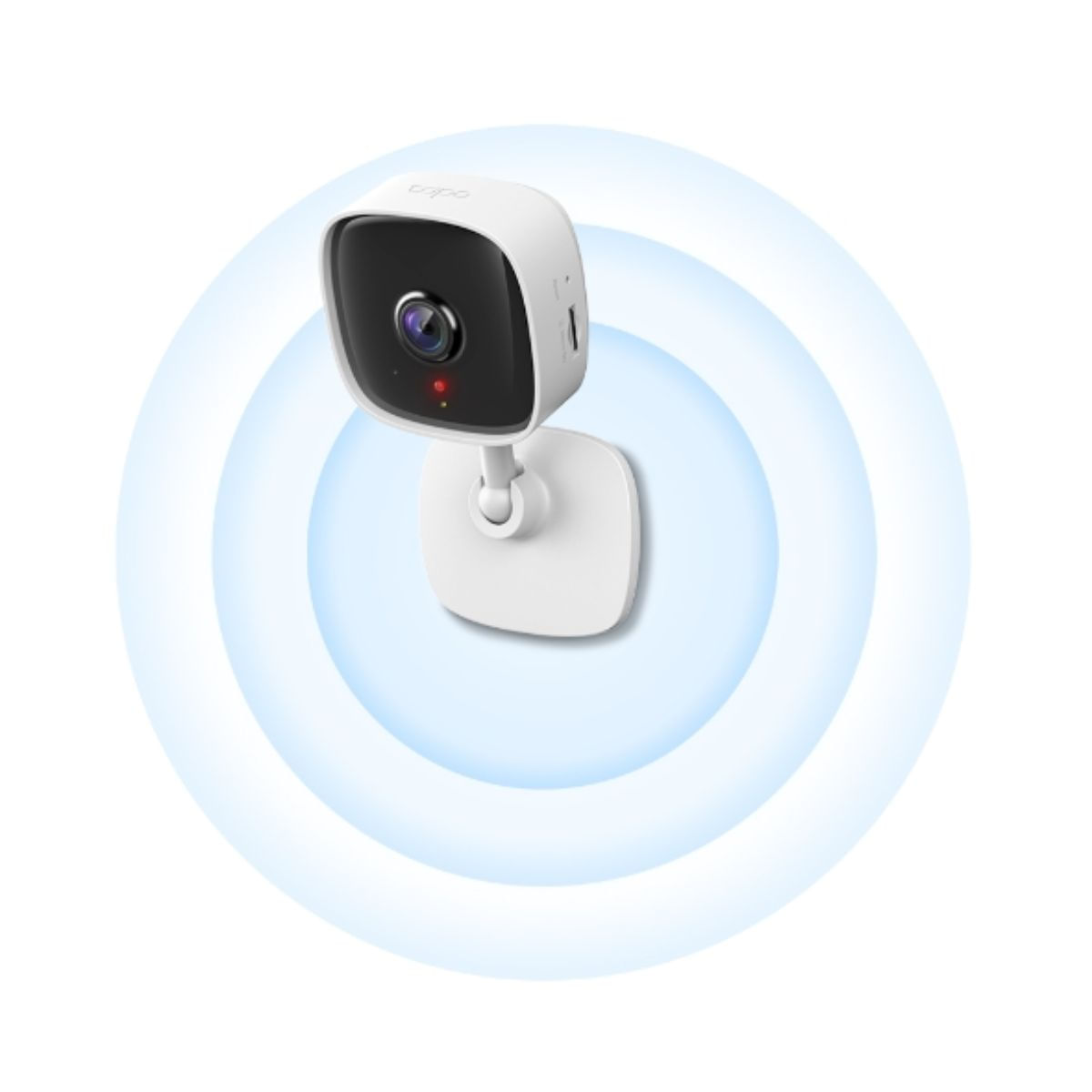 Imagen 2 del producto Cámara de seguridad Tapo C110 2K para interiores, visión nocturna, Tapo app, blanco