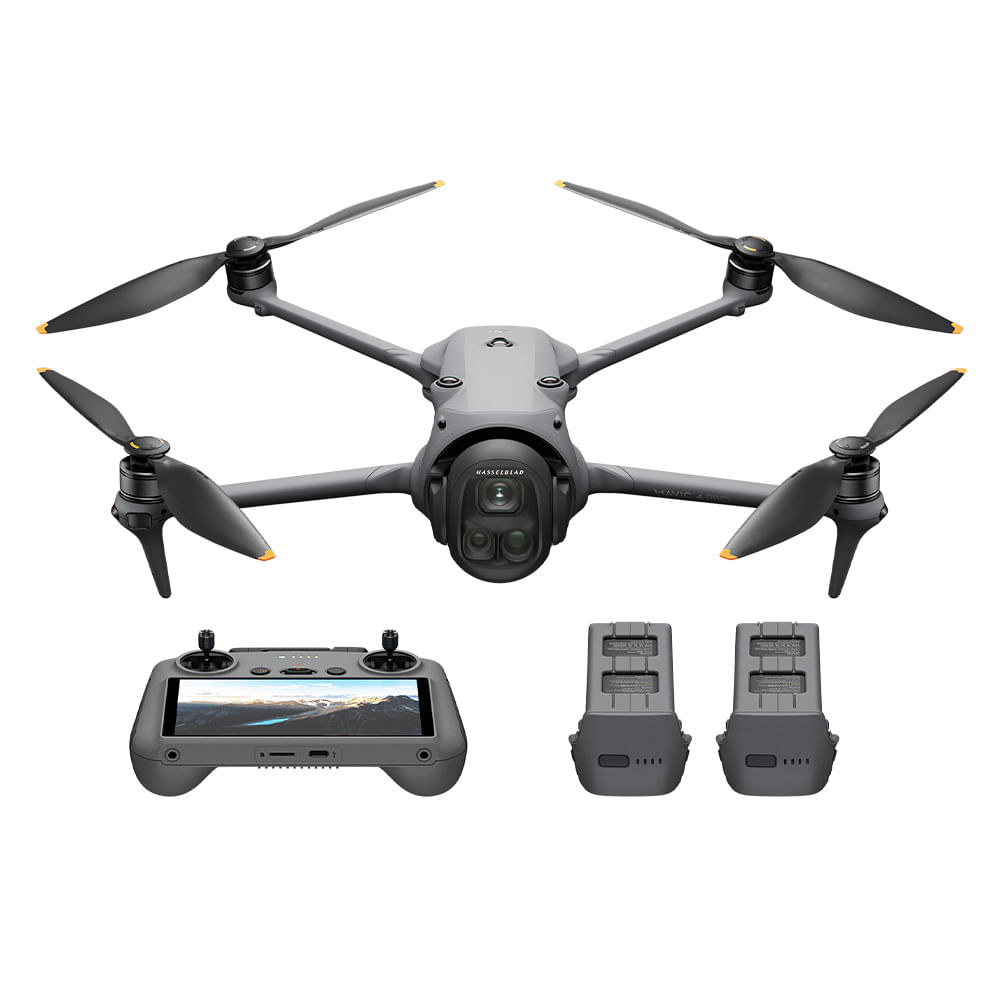 Drone DJI Mavic 4 PRO Fly More Combo (DJI RC 2) grabación en 6K, vuelo hasta 51 minutos, distancia máx. de vuelo 30Km