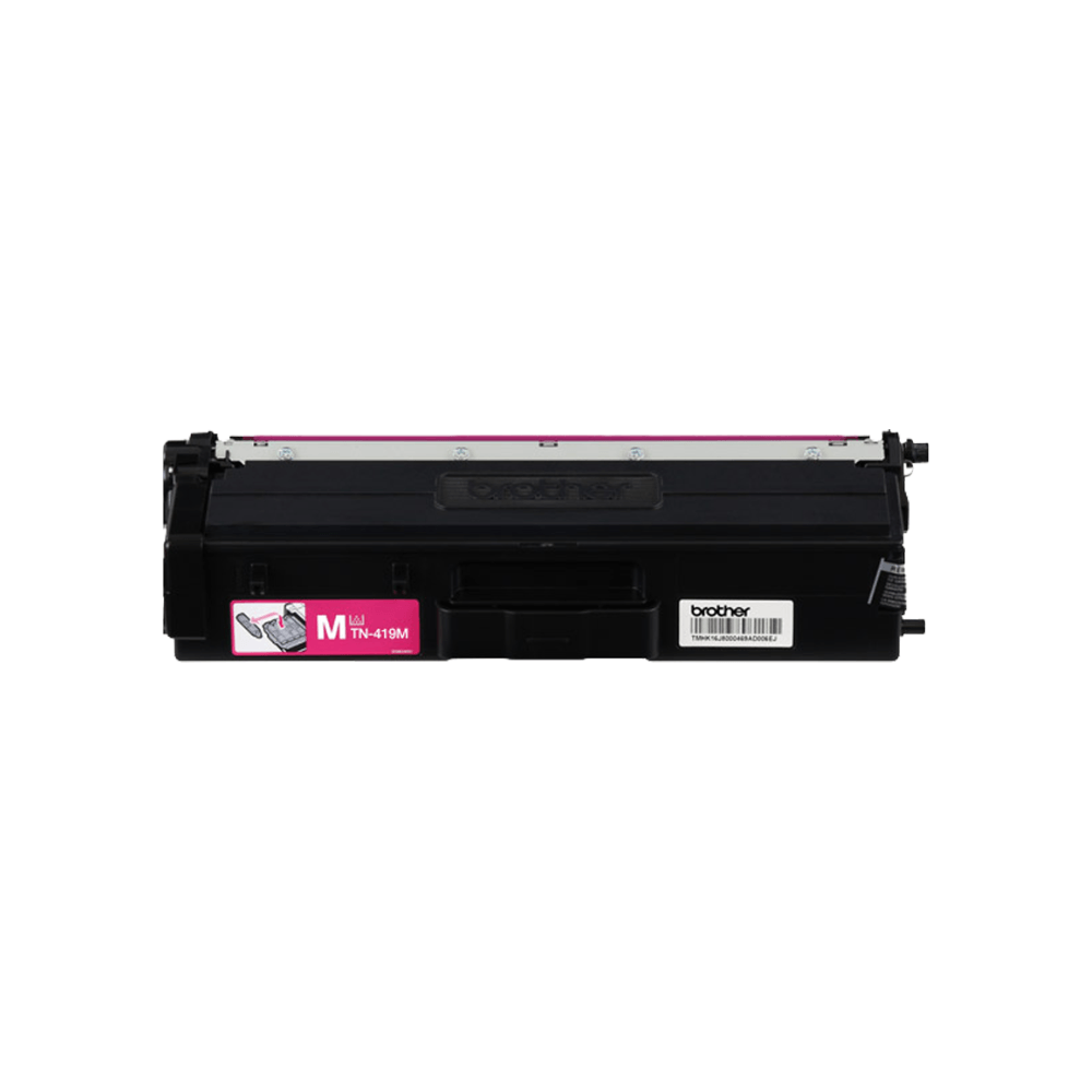 Imagen 2 del producto Tóner Brother TN-419M, compatible con L8360CDW, L8610CDW, rinde 9000 páginas, magenta