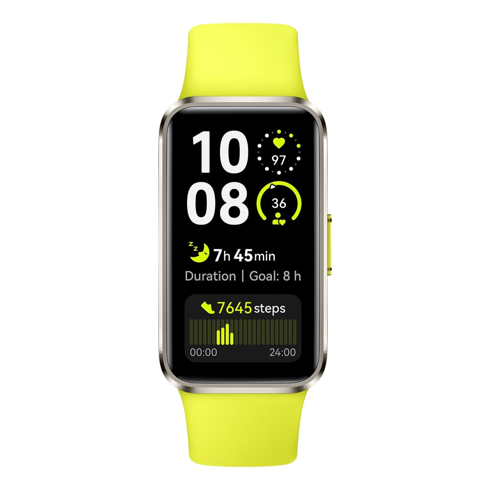 Imagen 2 del producto Smartband Huawei Band 10 pantalla 1.47''/AMOLED, resistencia al agua 5ATM, batería hasta 14 días, verde